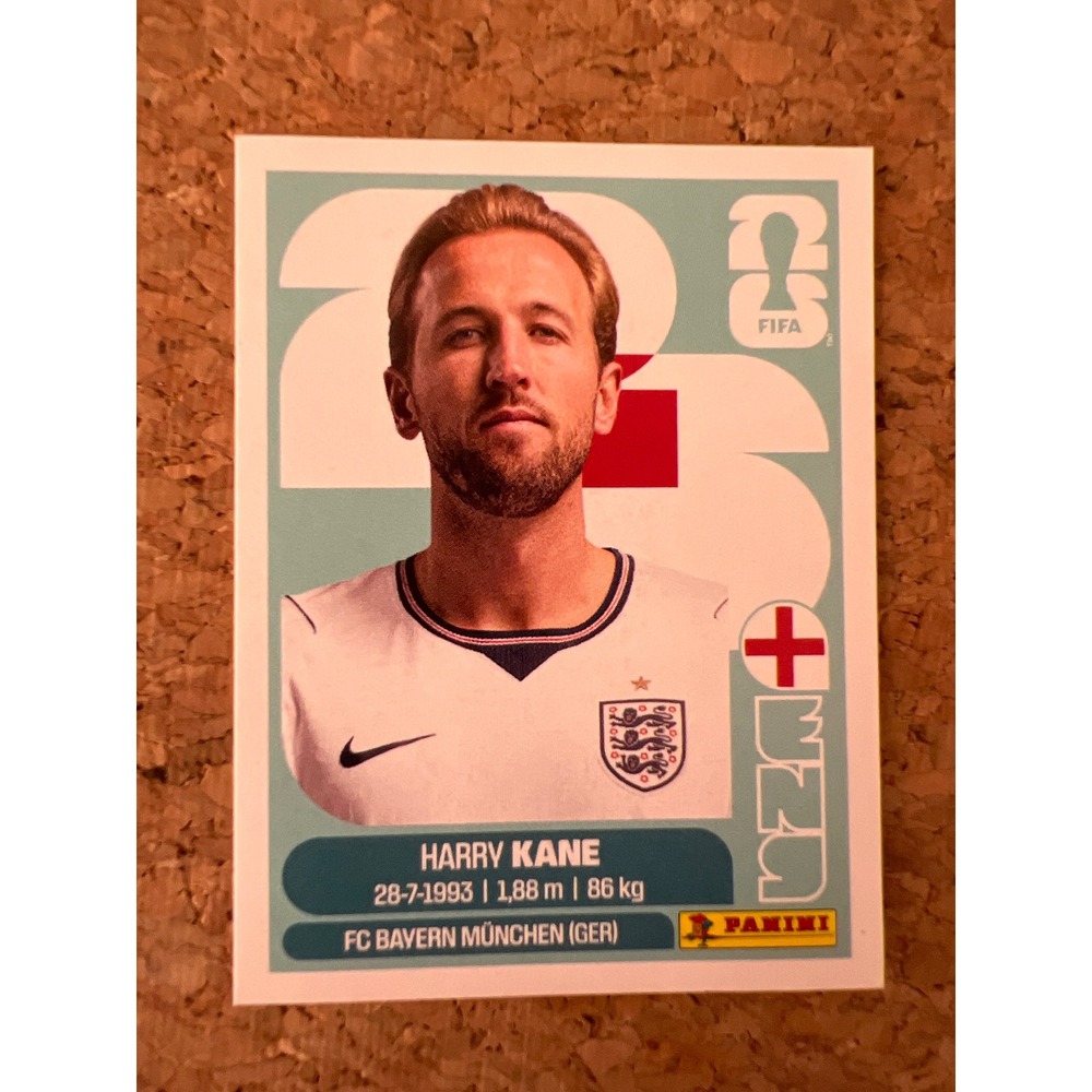 Harry Kane Panini FIFA World Cup 2026 Sticker ENG 18 England FC Bayern Munich